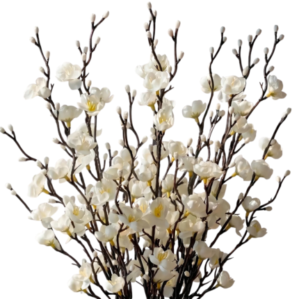 Konstgjord blomdekoration med elegant utseende och underhållsfri blomning för bord och inredning