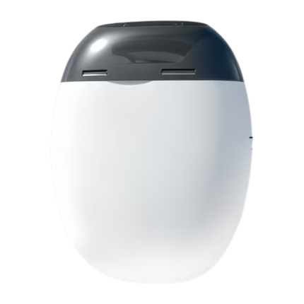 Elektrisk nagelklippare med fil, LED-ljus och 3 hastigheter