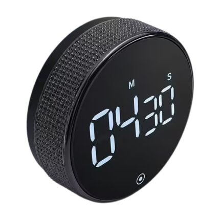 Magnetisk digital äggklocka med LED-display och vridratt
