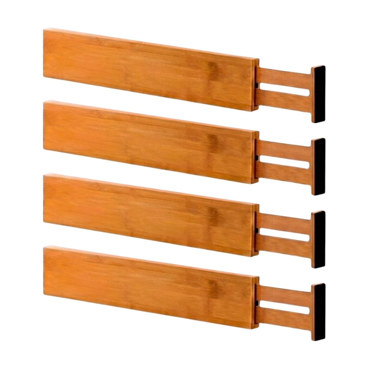 ef-34451-44366-fyld85 Justerbar lådavdelare 4 st för flexibel indelning och ordnad lådförvaring - Bild 1