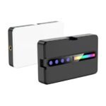Bärbar LED-videolampa med USB och justerbar ljusstyrka